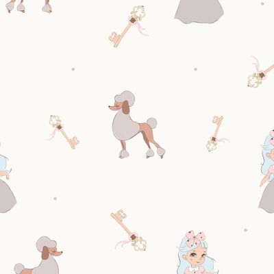 Мальвина на бежевом