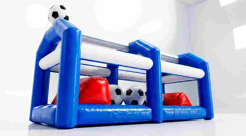 Секция надувной полосы препятствий «Футбомания», 6×3×3 м