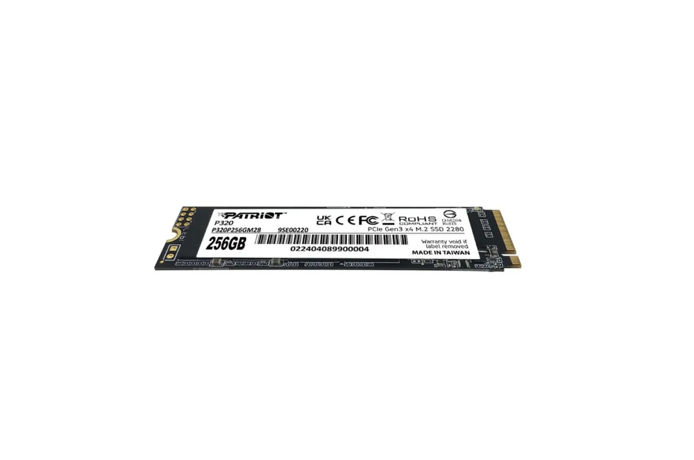 Накопитель SSD PATRIOT M.2 2280 P320P256GM28, 256GB