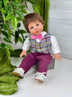 Кукла LAMAGIK мягконабивная  38см Gestito (12021)