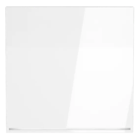 Клавиша для выключателя/переключателя одноклавишного с подсветкой, S70 (белый глянцевый) vls000201