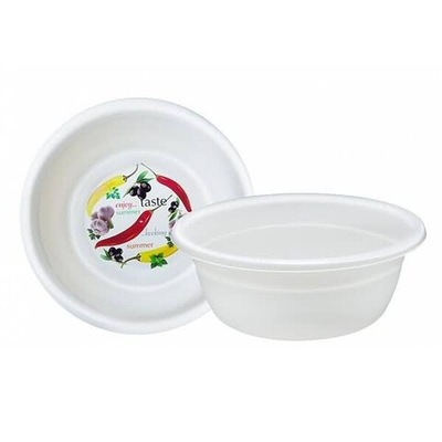 Миска №5 с рисунком 7 л цвет в ассортименте