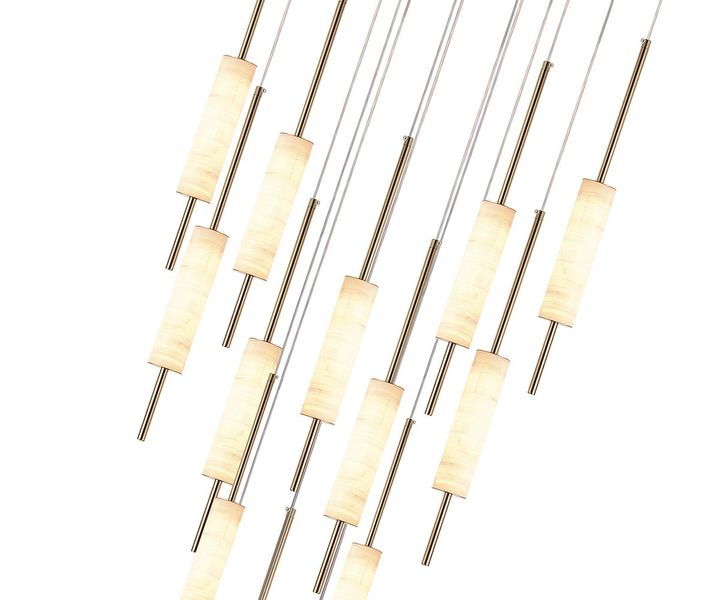 Подвесная светодиодная люстра Kink Light Элиас 07527-15A,36