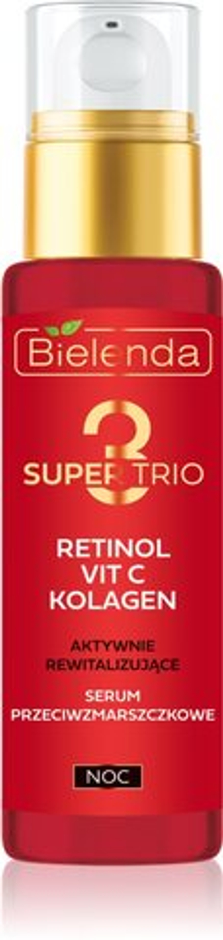 Bielenda Super Trio - ночная восстанавливающая сыворотка /   30  ml  / GTIN 5902169050030