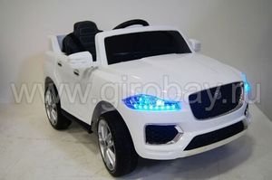 Детский электромобиль River Toys JAGUAR P111BP белый