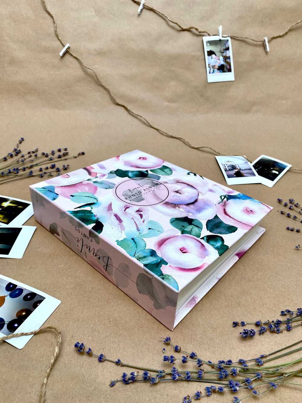 Фотоальбом на 200 фото 10х15 см, пластик. листы flora art Розы