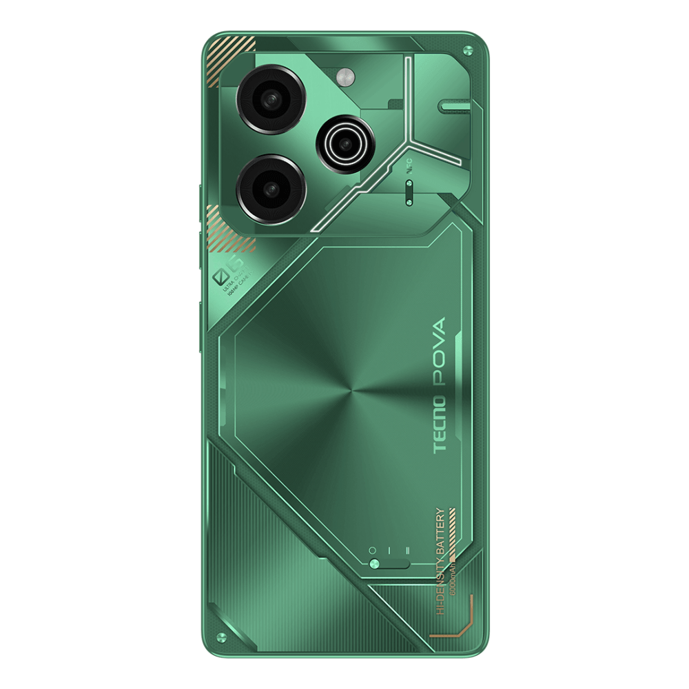 Смартфон TECNO POVA 6 8/256GB Comet Green