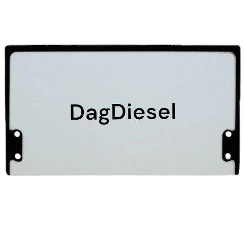 Стекло лобовое нижнее в сборе JCB 333/E2591