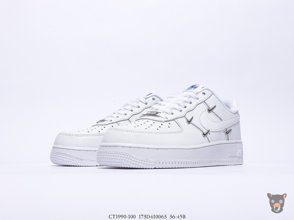 Кроссовки Wmns Air Force 1' 07 LX "Chrome Swooshes"