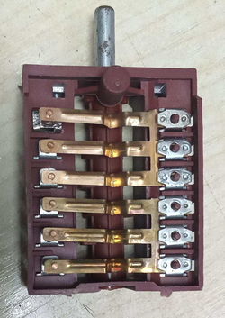 Переключатель конфорки для плит 7поз. аналог HANSA BARSELONA 250V 16A