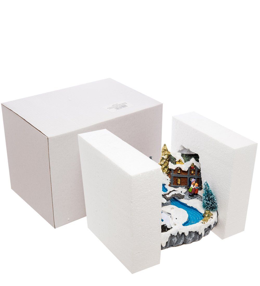 XM-704 Музыкальная новогодняя миниатюра с подсветкой