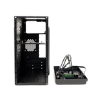 Корпус BaseTech M3301, Без БП, mATX, чёрный, 2xUSB3 (BT-M3301-B)