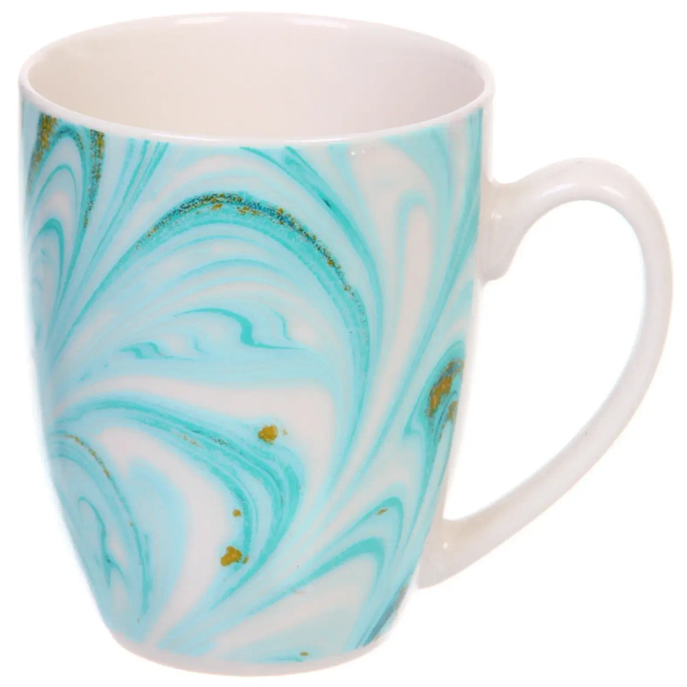 Кружка керамическая 350мл «Малахит»