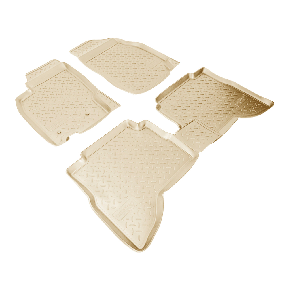 Ковры в салон Norplast/Unidec для Mitsubishi Pajero Sport (1998-2008), Бежевый, арт.NPL-Po-59-46-B
