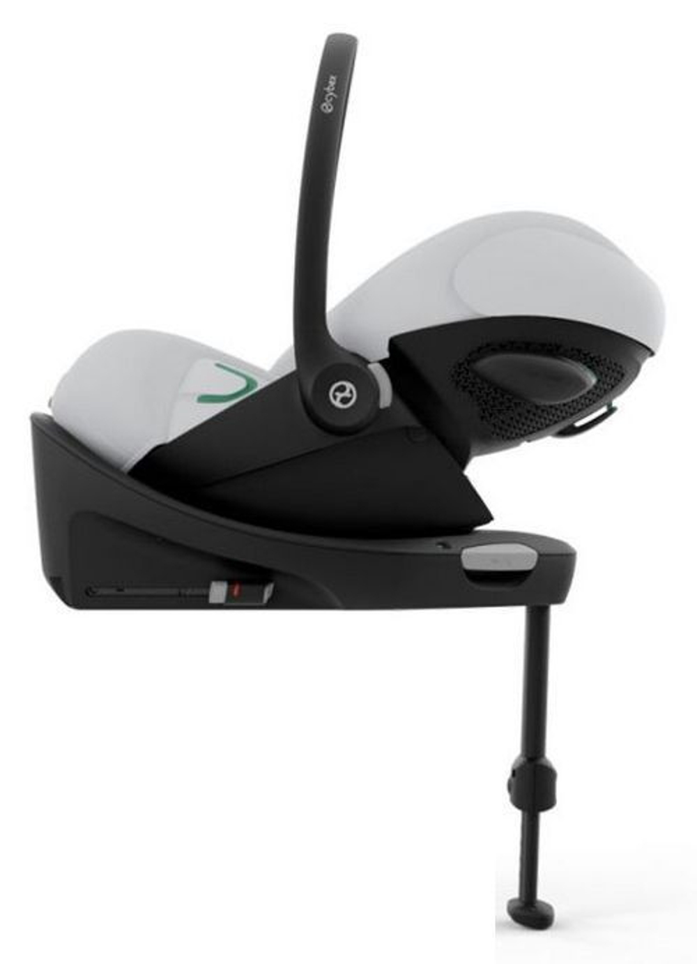 Коляска Cybex Priam IV Rosegold complete Cloud G Fog Grey Base G 3 в 1 Off White