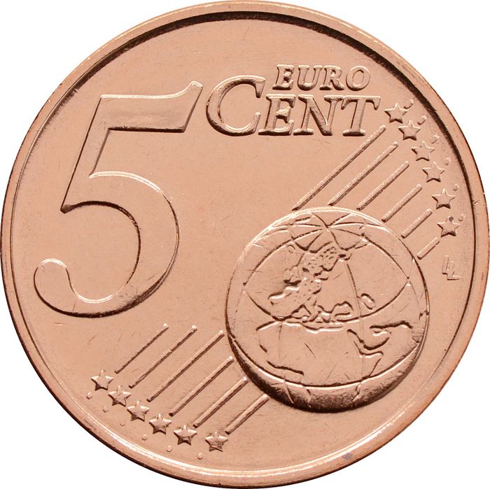 5 евроцентов 2009 Греция (5 euro cent)