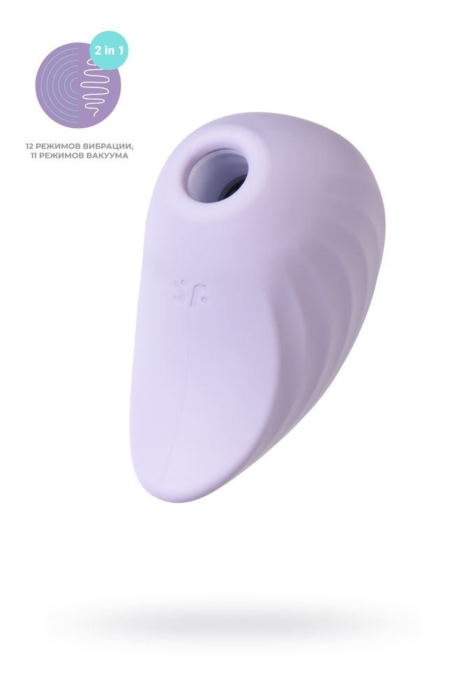 Вакуум-волновой бесконтактный стимулятор клитора satisfyer pearl diver фиолетовый