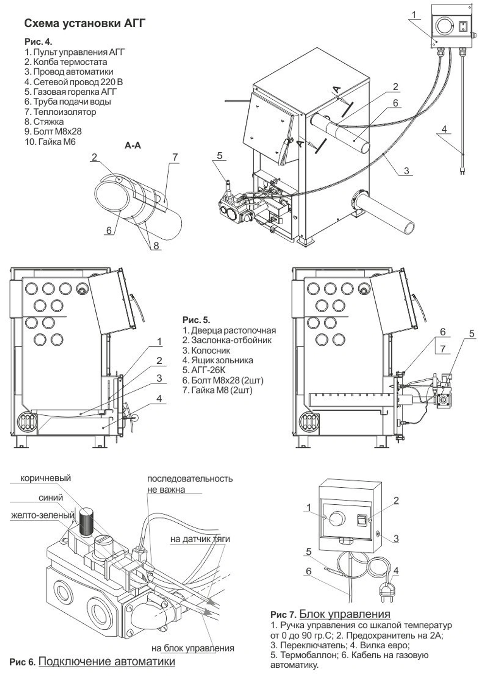 Газовая горелка для котла АГГ-26 К