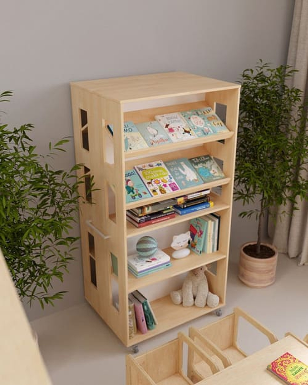 📦 СТЕЛЛАЖ СТ-104 Двухсторонний — как открытая книга, готовая к диалогу 📖↔️📖