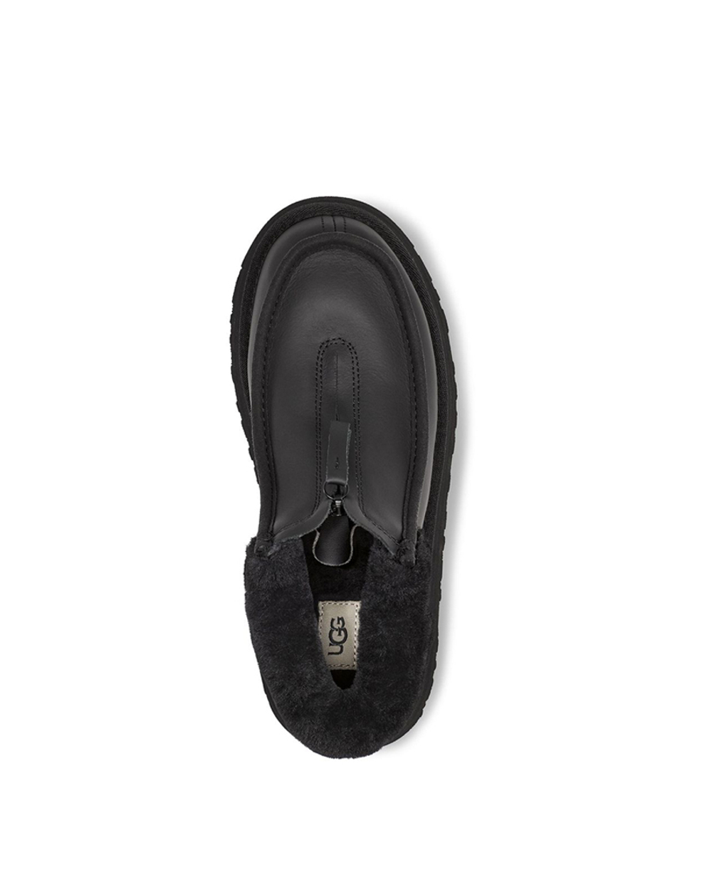 Ugg Funkette Platform Leather-Black