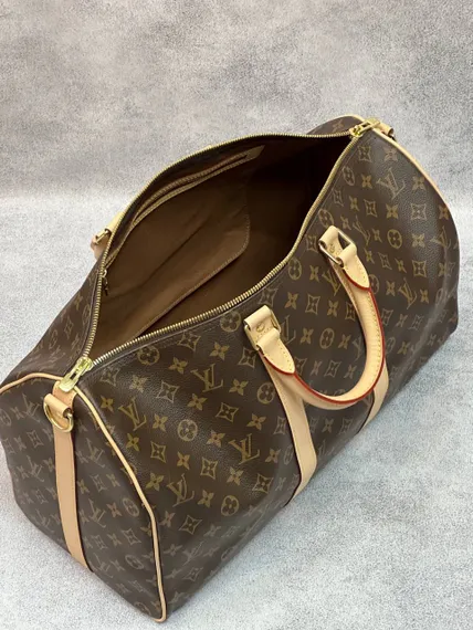 Сумка Louis Vuitton Keepall канва Monogram Macassar