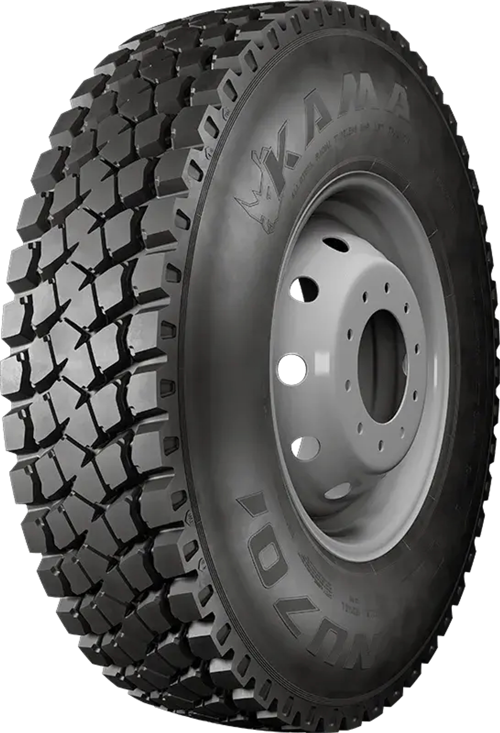 Грузовая шина КАМА NU 701 156/150 PR18 TL Карьер, Ведущая ось