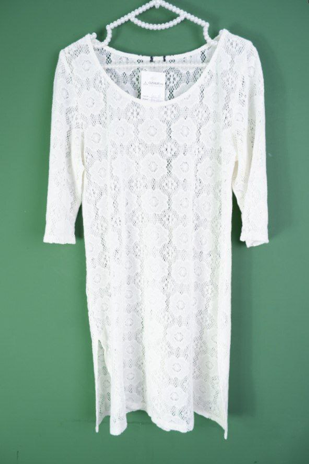 Платье кружевное для пляжа 46 размер