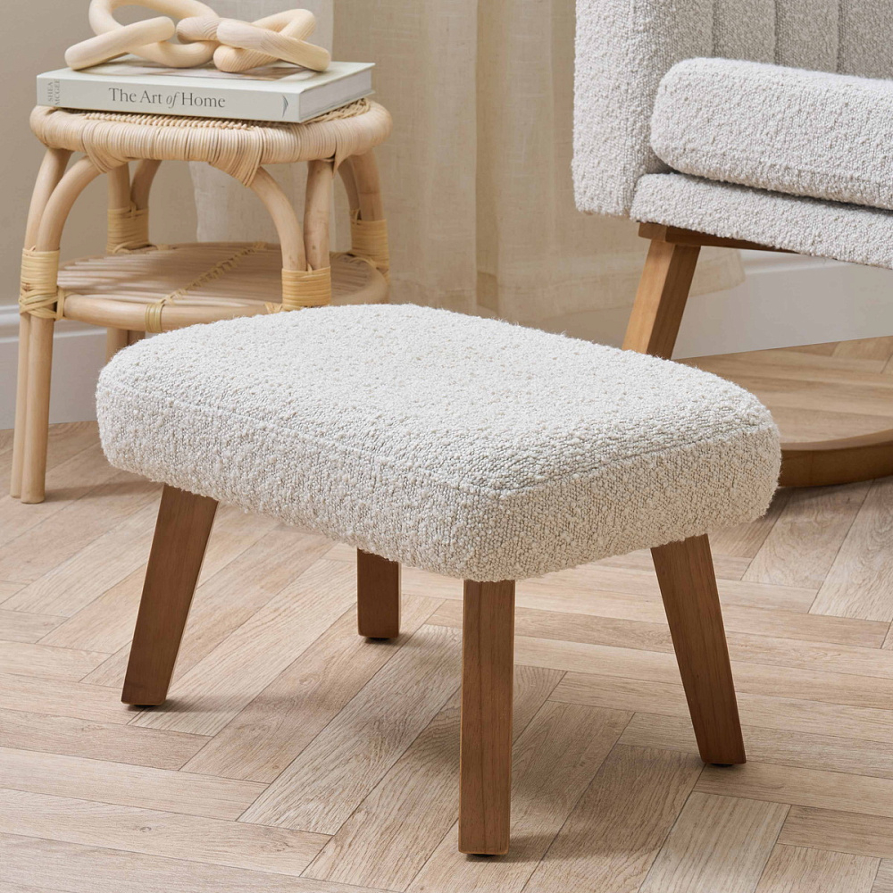 Кресло-качалка Tutti Bambini Jonah Luxe с пуфом для ног Mushroom