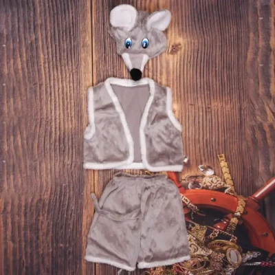 Карнавальный костюм Мышка серая