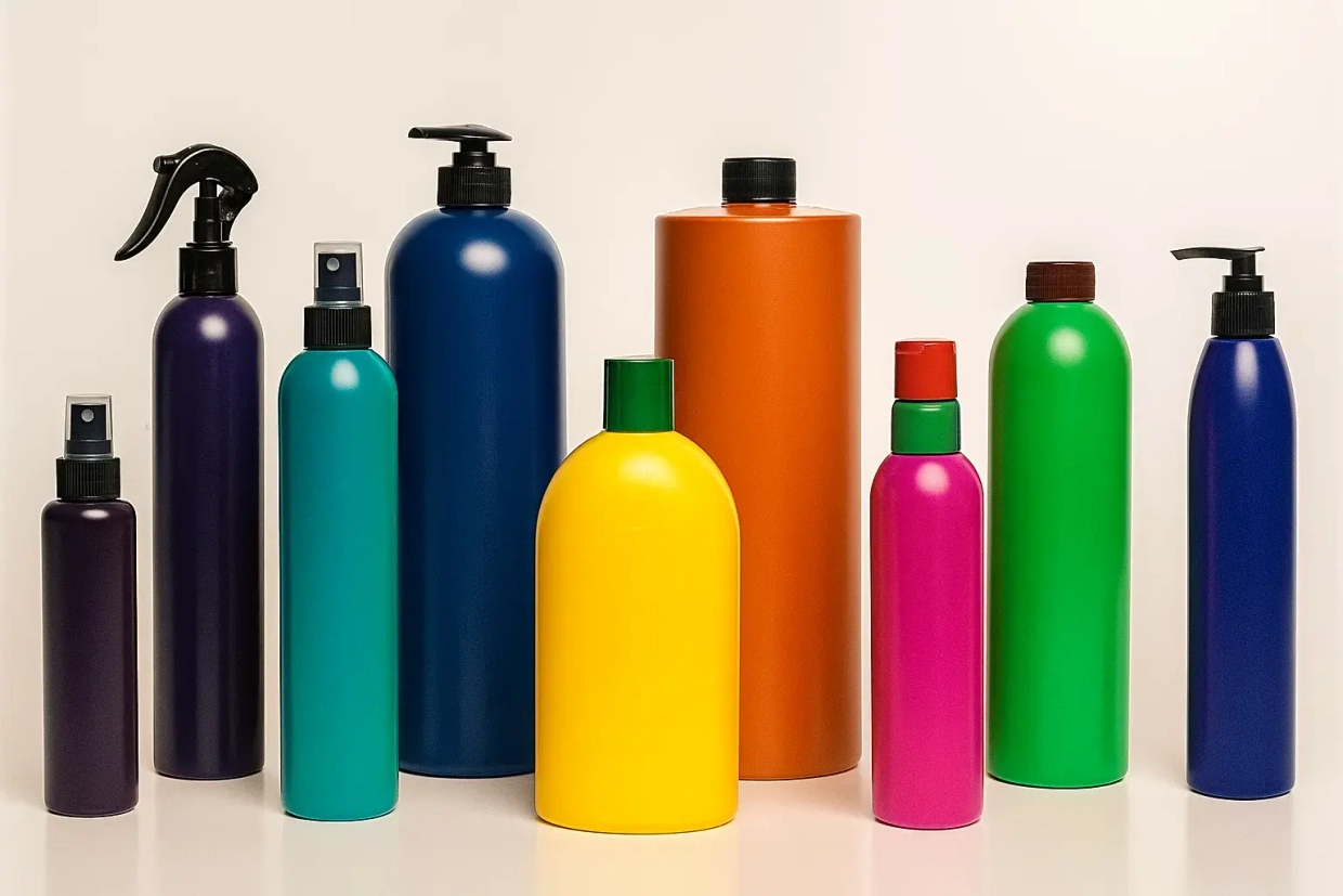 Окрашивание флаконов ПНД