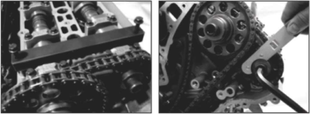 Набор приспособлений для фиксации коленвала (JAGUAR,LAND ROVER) JTC