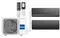 Мульти сплит-система на 2 комнаты 35+25 м2 Haier Lightera AS12NS6ERA-B+Flexis SM AS25S2SF2FA-B/2U40S2SM1FA c Wi-Fi модулем ESP32