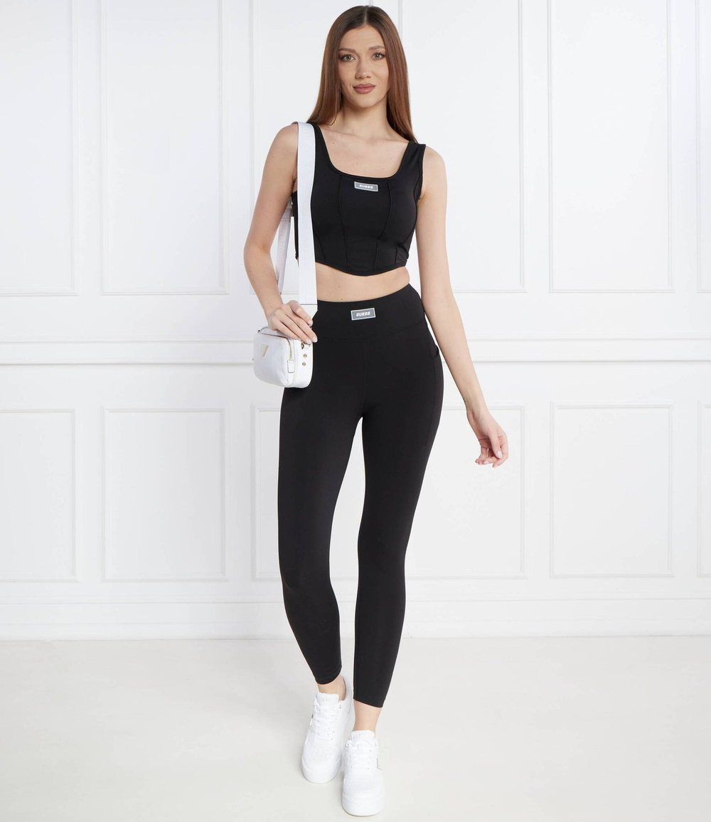 Топ GUESS ACTIVE - черный(V4RP08 MC04Z)