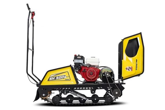 Мотобуксировщик SHARMAX S500 с двигателем Honda GX 390 (2024)