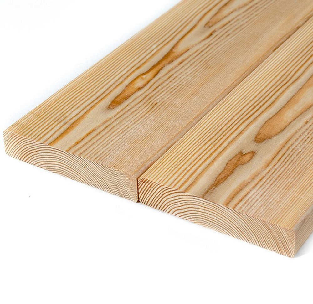 Доска палубная из лиственницы 4000х195х45 мм сорт АВ