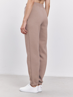 Брюки женские с начесом (кофейный)