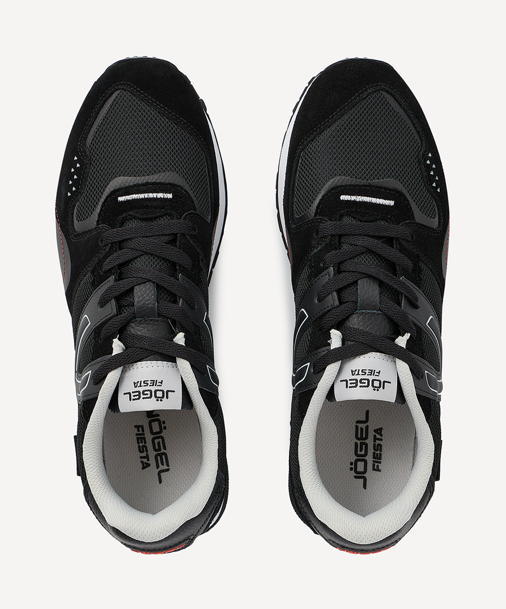 Кроссовки спортивные Fiesta, черный/серый