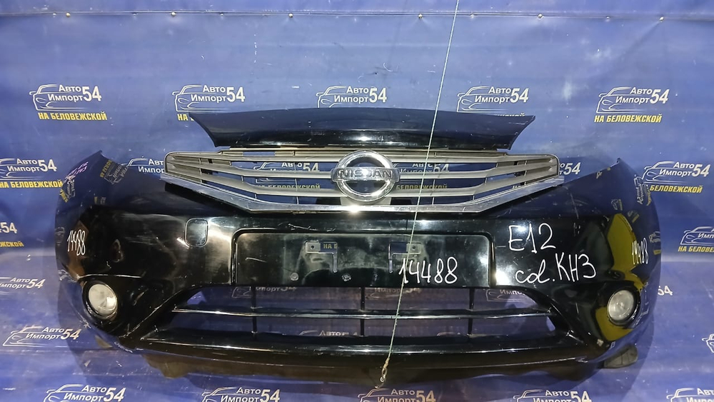 Бампер передний NISSAN NOTE 2012-2016