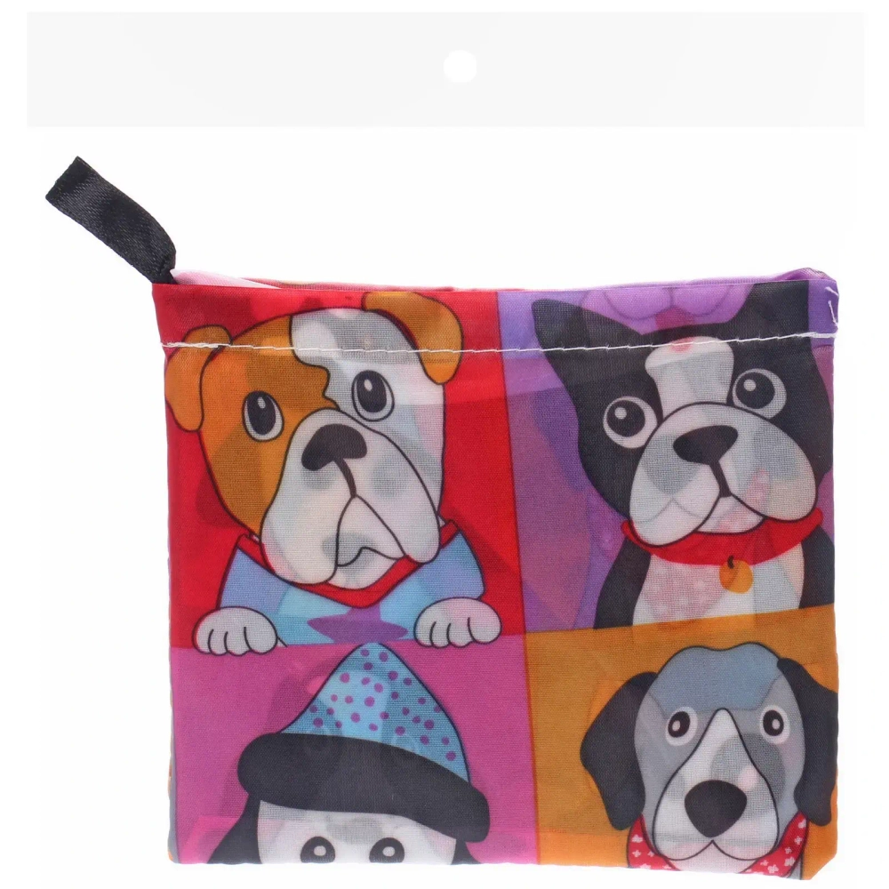 Сумка - шоппер «ИДЕЯДОМА», принт собачки,65*46см/нагрузка до 10кг (инд. пакет истикер)