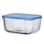 Контейнер SNOW BOX с голубой пл. крышкой 420 мл, 2 шт