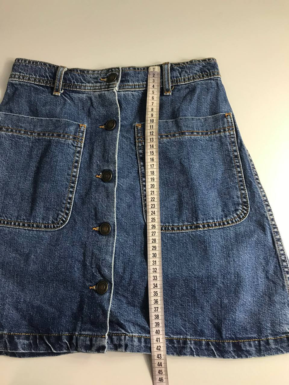 Юбка Zara для модного образа, маркировка XS, визуально на 42 размер