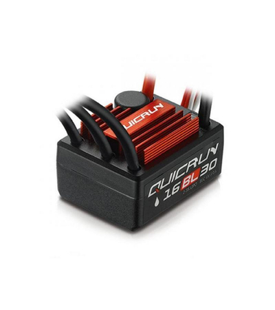 Бесколлекторный бессенсорный регулятор Hobbywing QuicRun-WP-16BL30 (30A-100A, 1/18, 1/16)