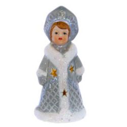 GAEM Фигурка декоративная "Снегурочка" с подсветкой (2xLR44), L, L5 W5 H10,5 см, 2в.