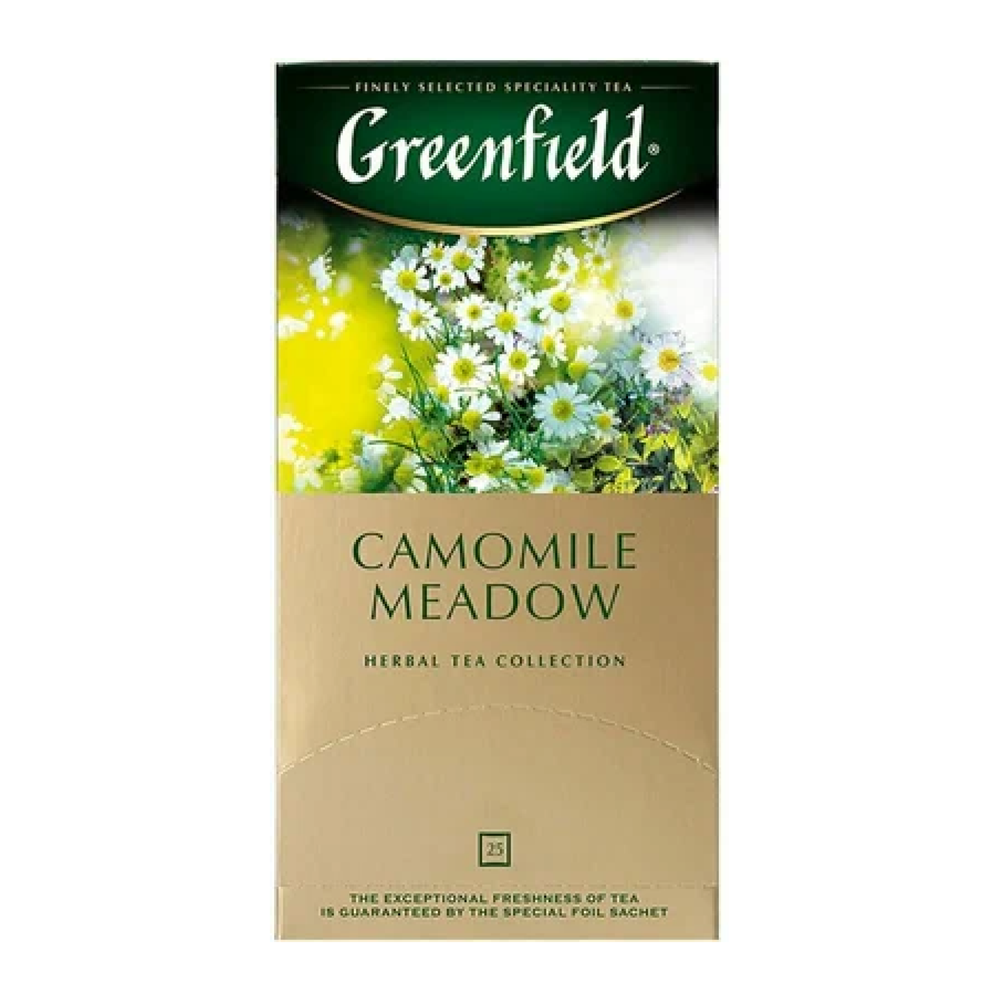 Чай травяной в пакетиках Greenfield Camomile Meadow, 25 пак