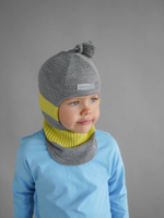 Шлем зимний вязаный (Трава) КЕРО*