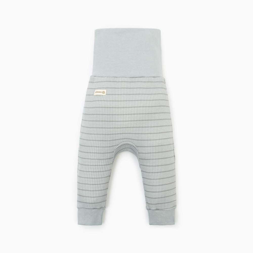 Ползунки-штанишки "Basic line" рост 74-80 см, полоска серая 9235910 (Крошка Я)