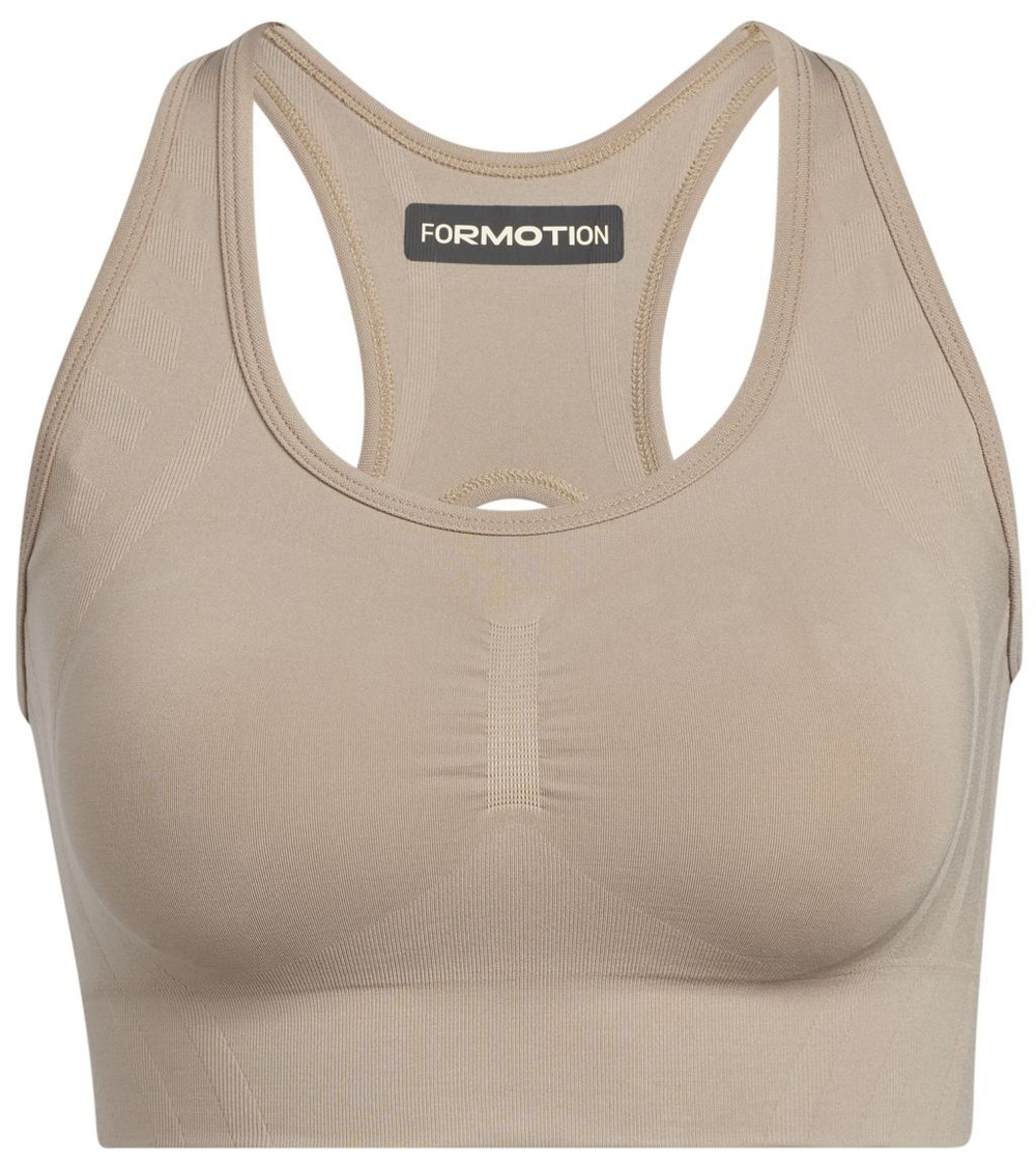 Теннисный бюстгальтер Adidas FRMT SCLPT Bra - Beige