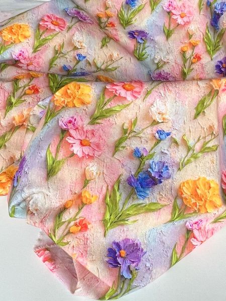 В ПУТИ, ИМПАСТО / РОЗОВЫЙ, ЖЕЛТЫЙ, СИНИЙ, СИРЕНЕВЫЙ - 100% хлопок 4