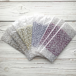 Прозрачный пакет с жестким дном, 7х11х40 см