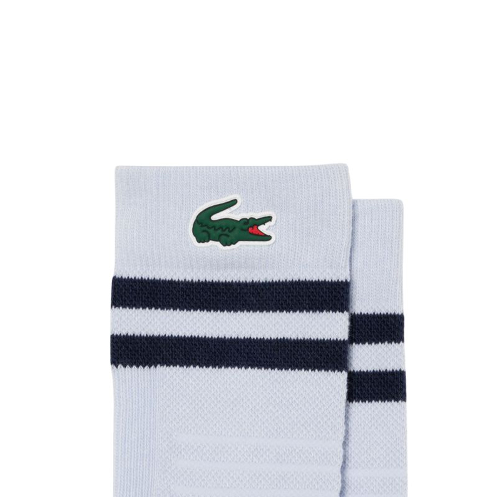 Теннисные носки Lacoste Breathable Jersey Tennis 1P - bleu clair/bleu marine